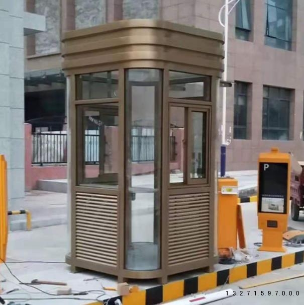 氟碳漆岗亭实拍